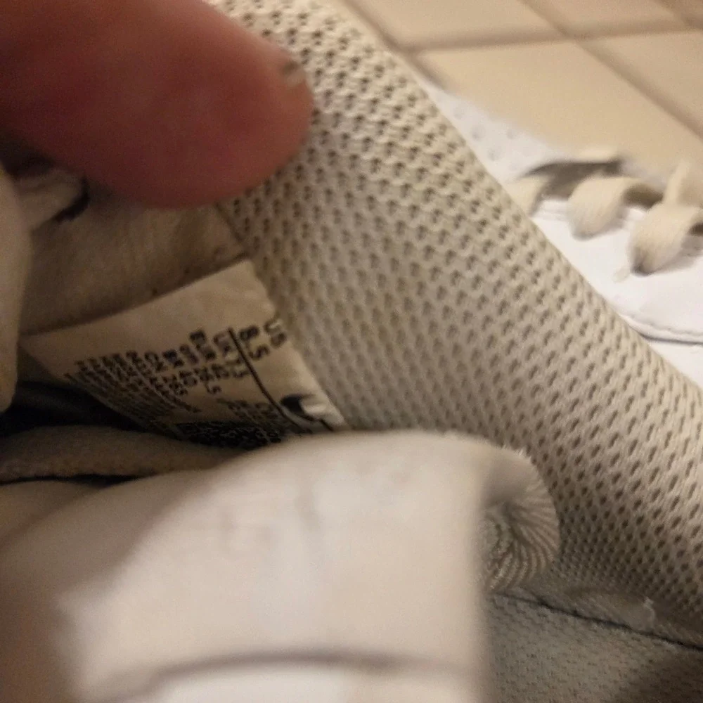 Nike Air Force 1 Low White Leather Sneakers Mens 8.5 315122-111 AF1 Low Top